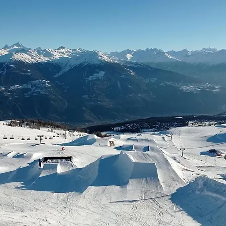 Beautiful View Ideal For Skiing Quiet Location Crans-Montana